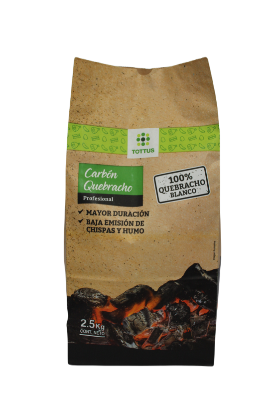 Carbón Tottus Q.B 2.5 Kg 2