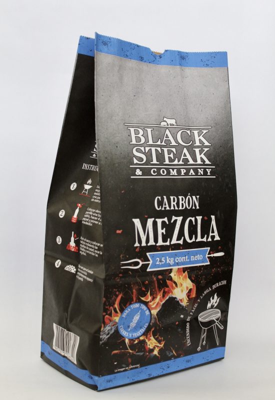 Carbon Black Steak Mezcla 2.5 Kg Rendic 2